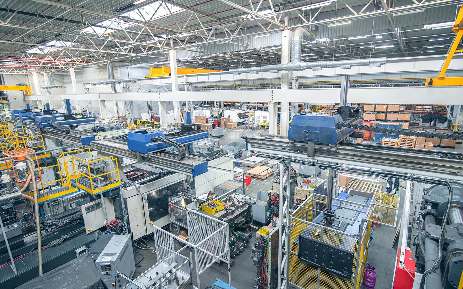 Knauf Industries' factory in Wrocław – production for the automotive industry.
